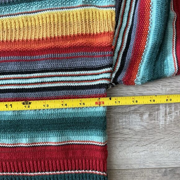 RL Polo, LRL Lauren Jeans Co Vintage Rainbow Stripe Women's Sweater Sz XS Y2k - Picture 2 of 5